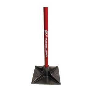 10343 Marshalltown 10"x10" Tamper with Steel Handle